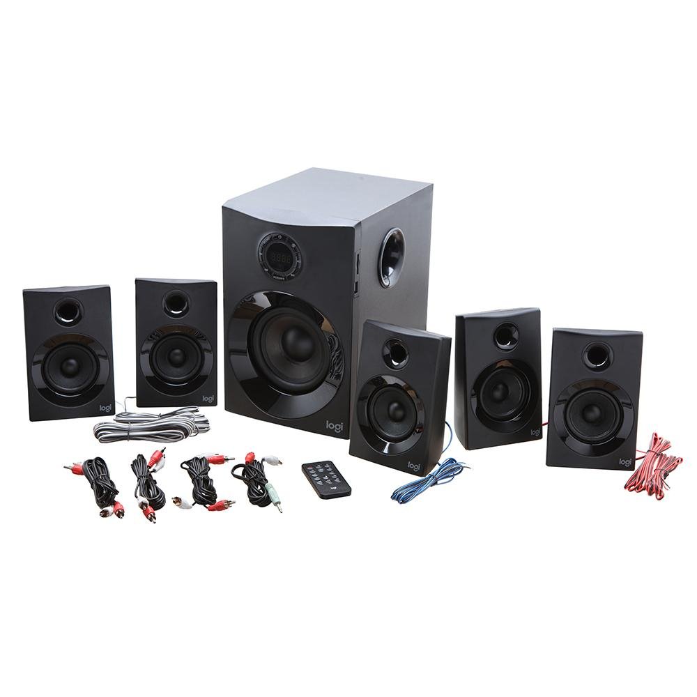 Cx De Som Logitech Z607 5.1 Surround