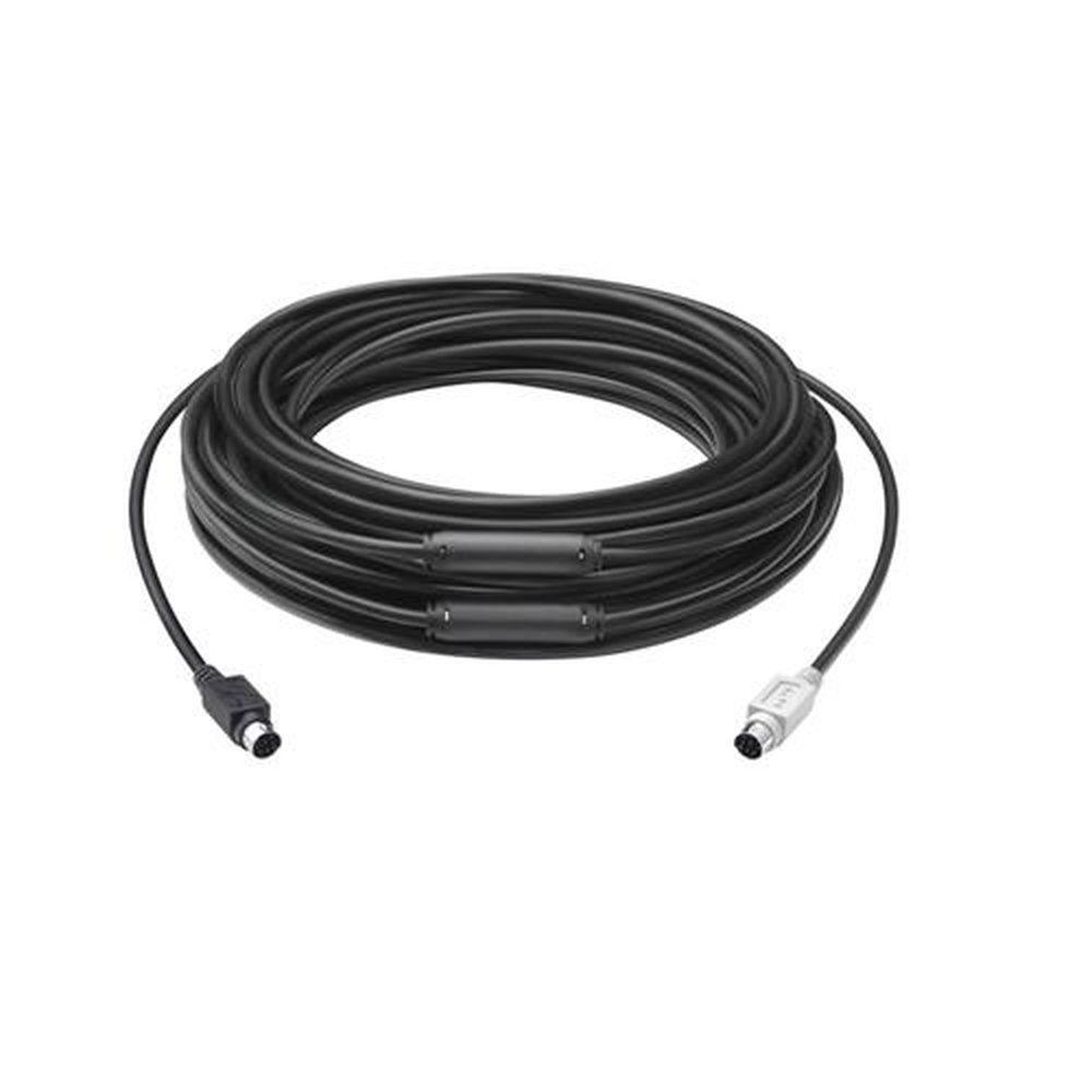 Cabo Extensor Videoconferência Logitech Group 15m MiniDIN6