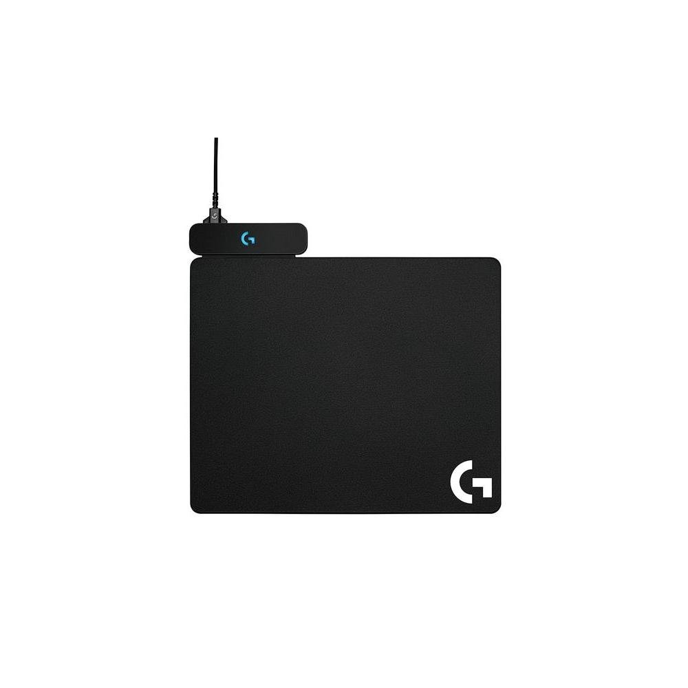 Mousepad Logitech G Powerplay, para Carregamento Sem Fio Lightspeed, RGB, Preto - 943-000208.