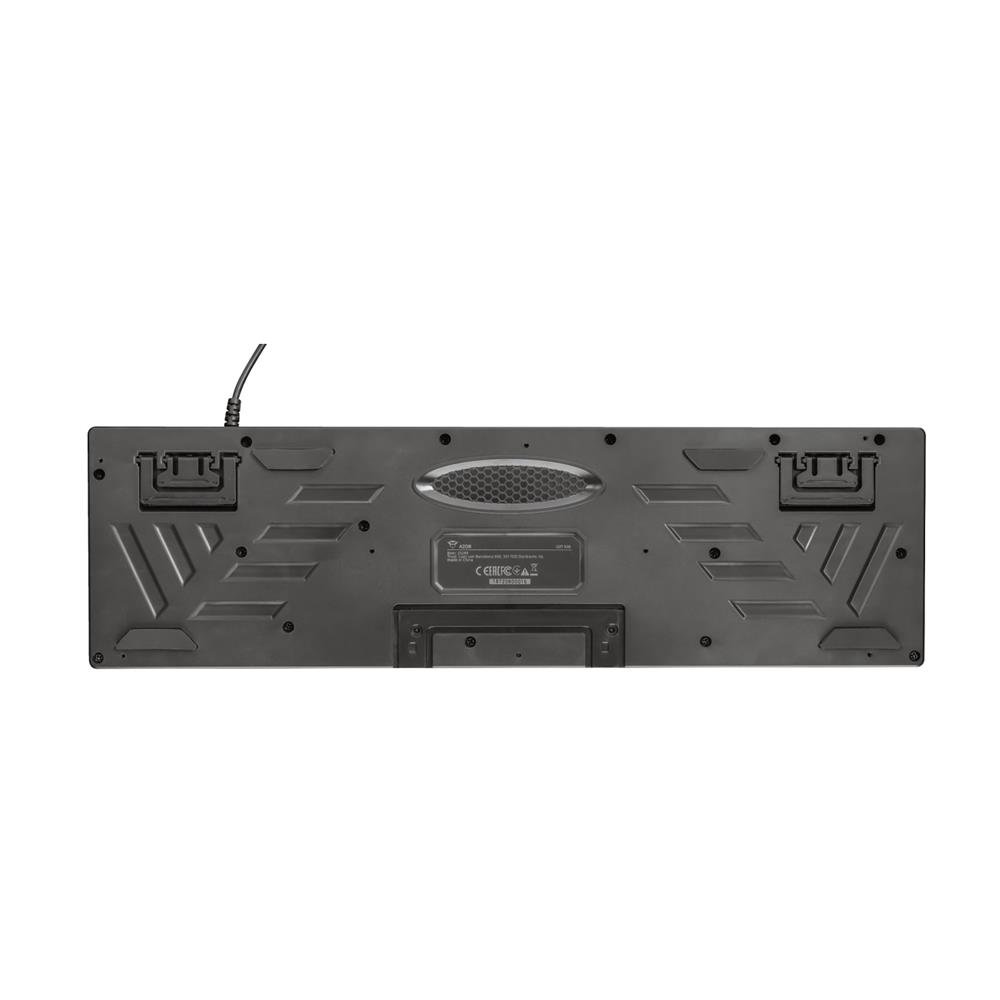 Teclado Gamer Trust GXT 835 Azor Iluminado Rainbow