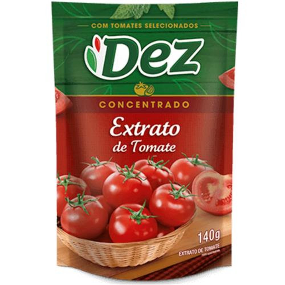Extrato de tomate dez sache 48x140g