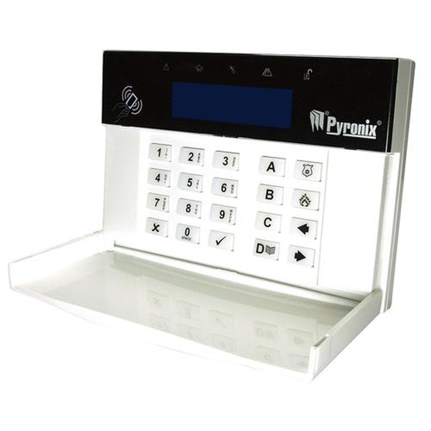 Teclado Alarme Hik Pcx-Lcd Fppcx-Lcd/Ex