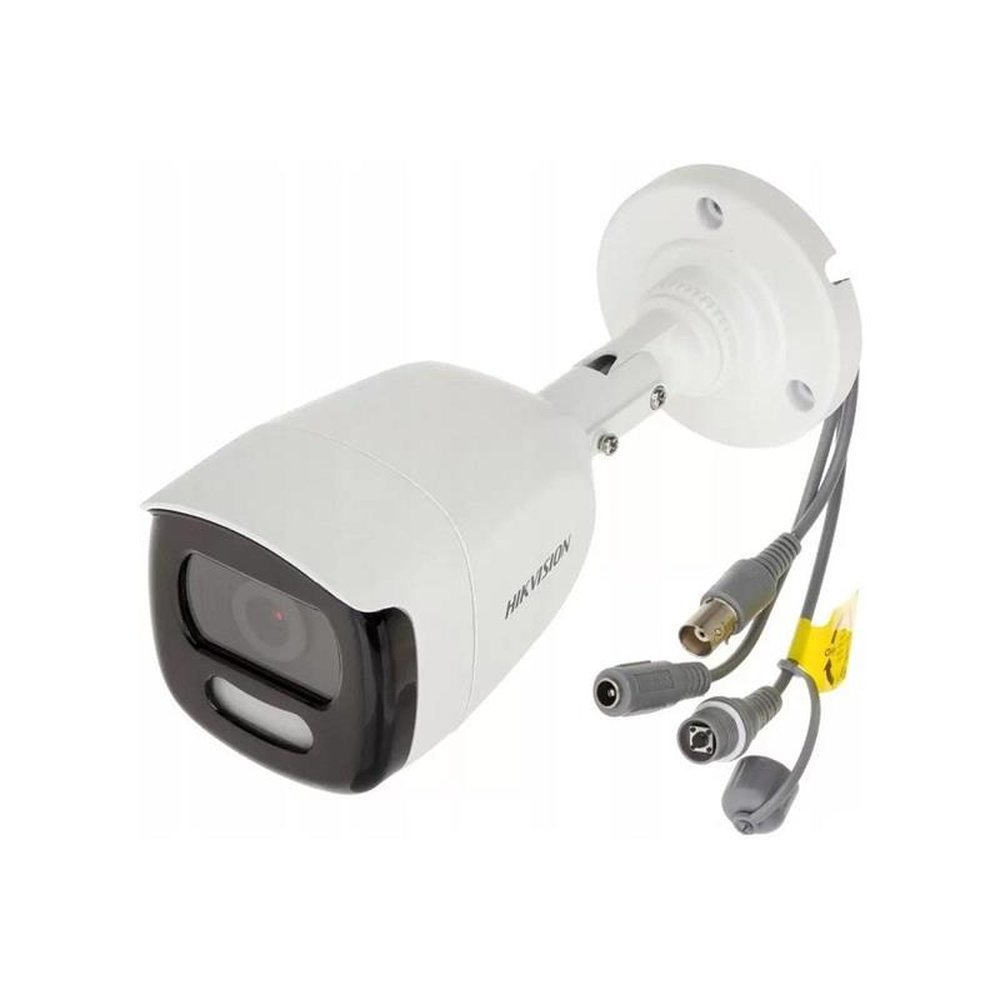 Camera an 2mp Bullet Flex 3.6mm Metalica Light 20m Colorvu Ip67 Wdr 130 Db Ds-2ce10dft-f(3.6mm) Hikvision