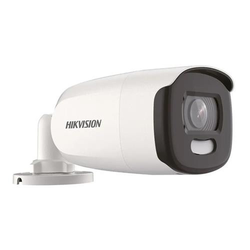 Camera an 2mp Bullet 3.6mm Flex Metalica Smart Light 40m Colorvu Ip67 Outdoor 120db Wdr 3d Dnr Ds-2ce12dft-fc Hikvision