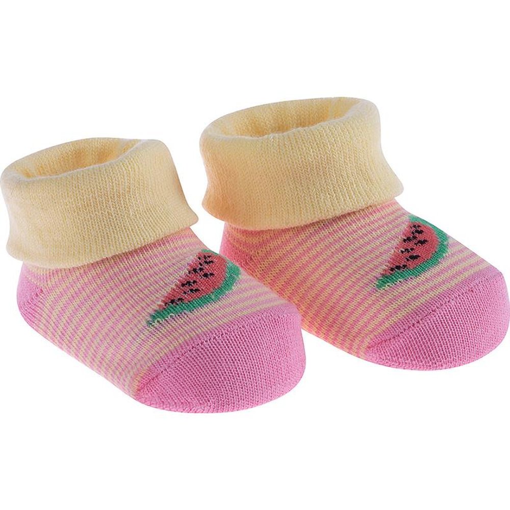 Pack Com 12 Kit Meia Infantil Com 2 Pares RN Feminino Pimpolho