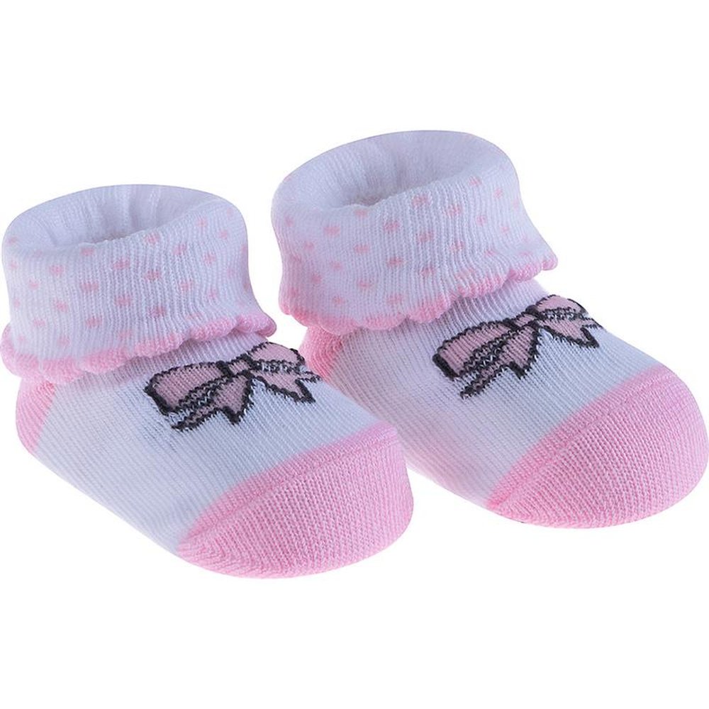 Pack Com 12 Kit Meia Infantil Com 2 Pares RN Feminino Pimpolho