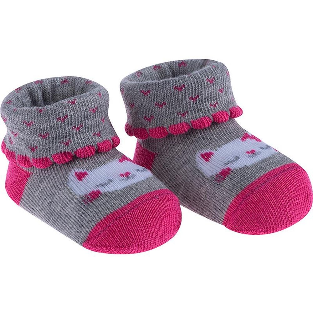 Pack Com 12 Kit Meia Infantil Com 2 Pares RN Feminino Pimpolho