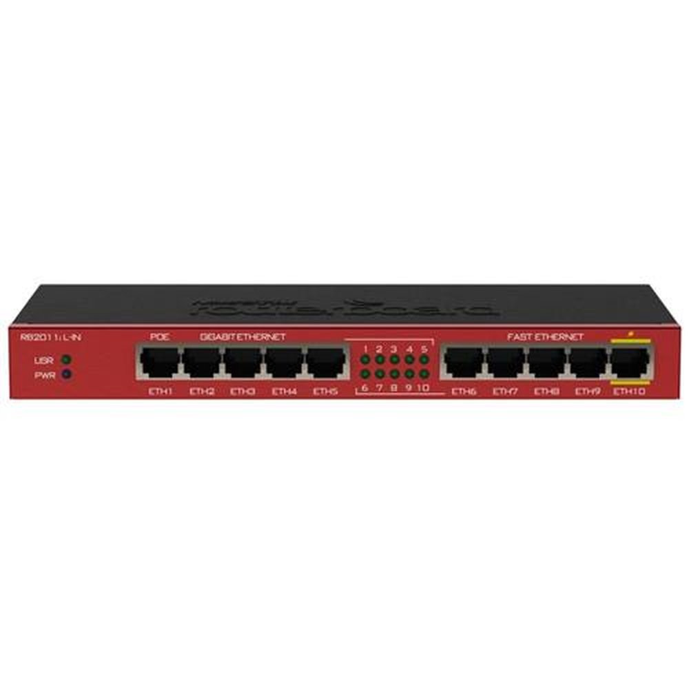 Mikrotik- Rb 2011il-In Red Rb2011il-In