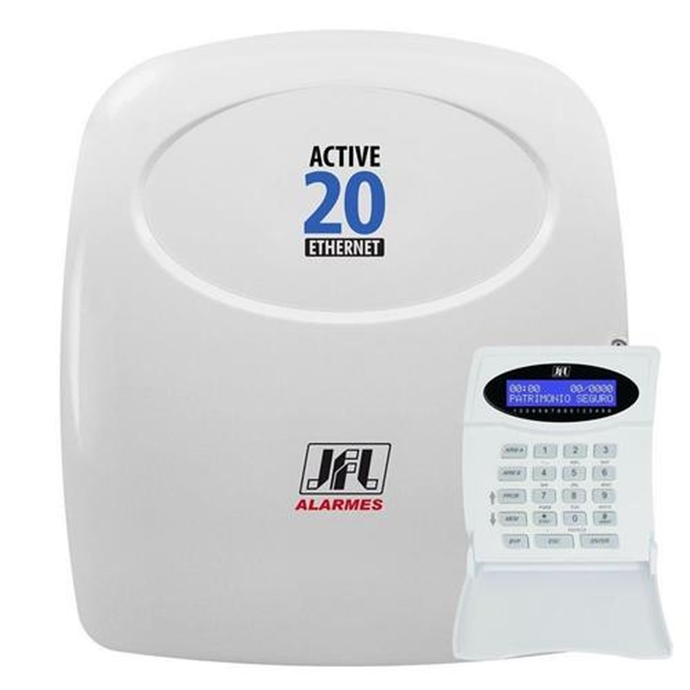 Central De Alarme Jfl Monitoravel Active-20 Ethernet V5 - 36381