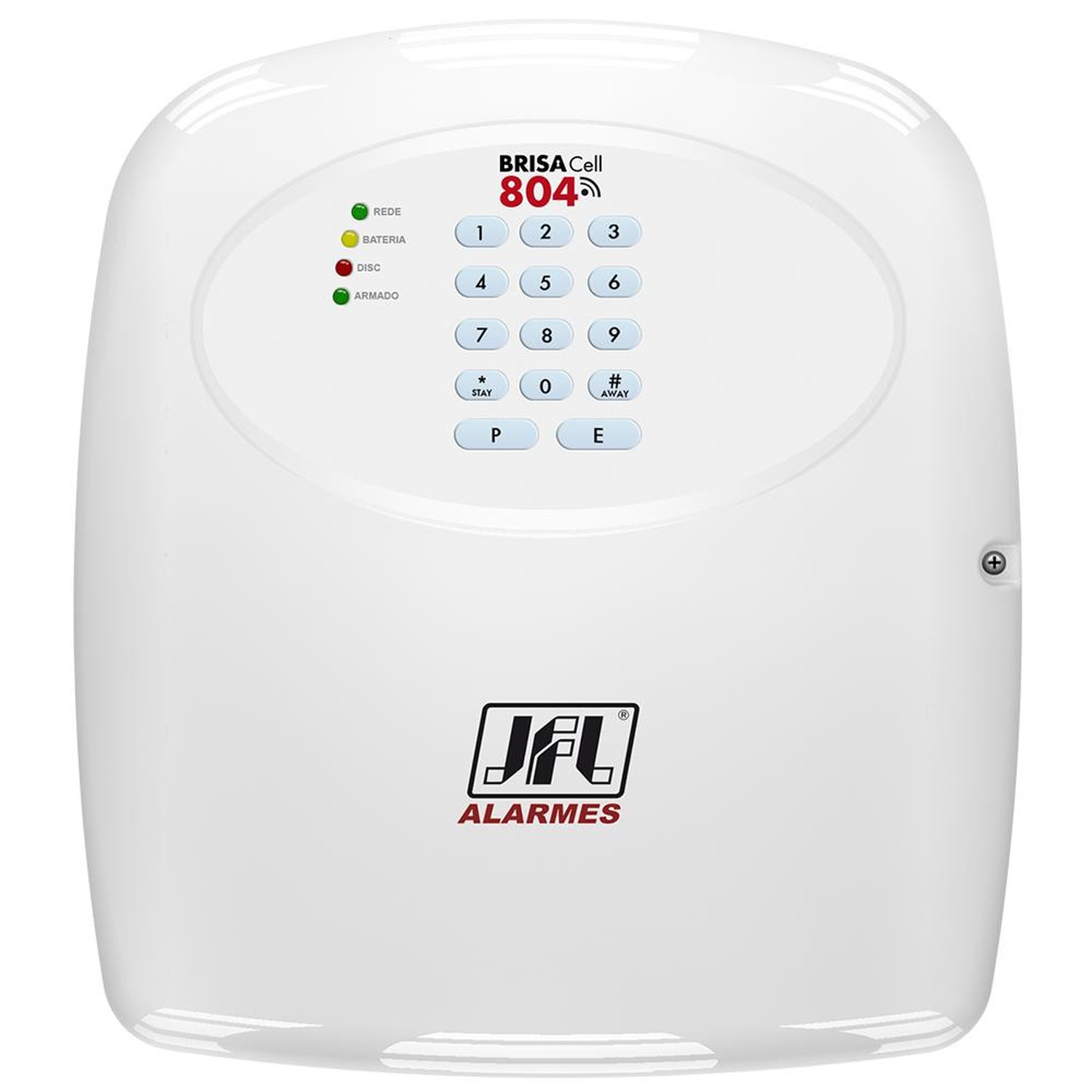 Central De Alarme Jfl Convencional Brisa Cell-804 V3