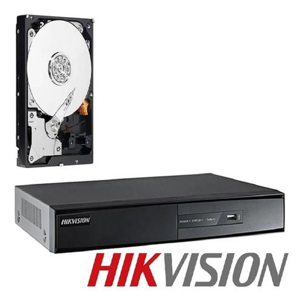 Dvr Hikvision Pflex 8ch K1 1080p Hd 1tb