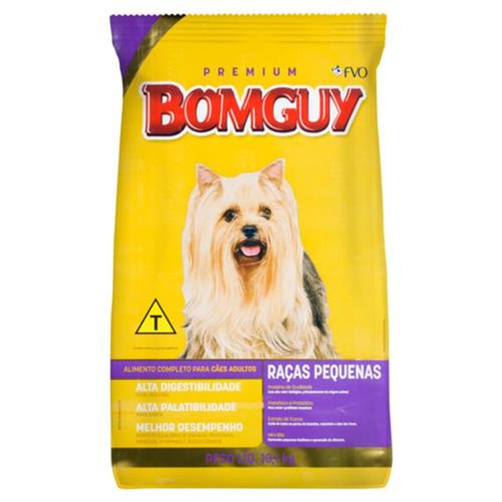 Ração Cães BOMGUY Premium natural raça pequena 10,1kg