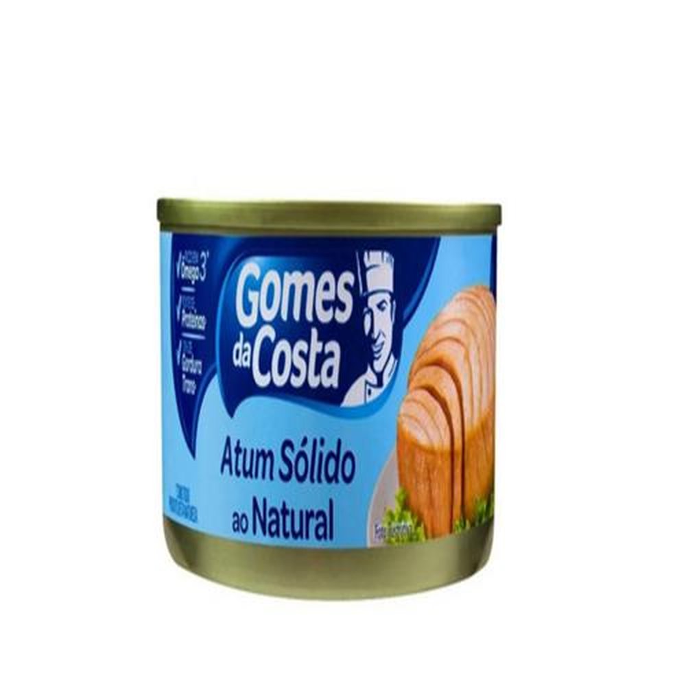 Atum sólido natural Gomes da Costa 24x170g