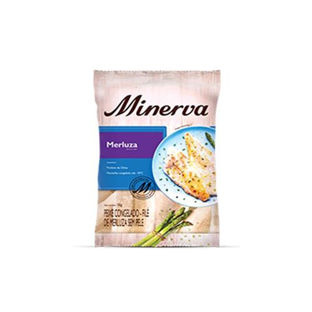 File De Merluza Congelado Minerva 15 X 800 G Cx 12kg (Pct)