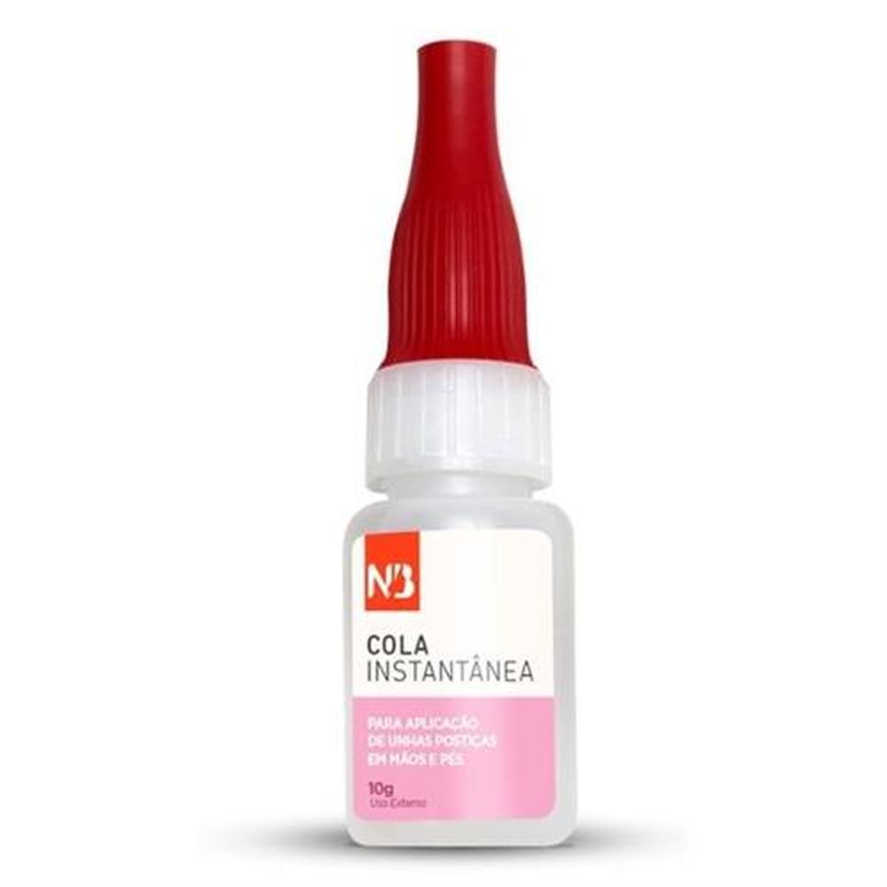 Cola De Unha Em Frasco Com 10 Gramas Bico/Pincel