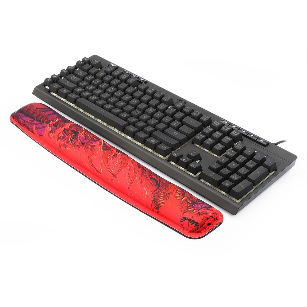 Apoio De Punho Redragon Infernal Dragon Gamer Vermelho/preto- Id023