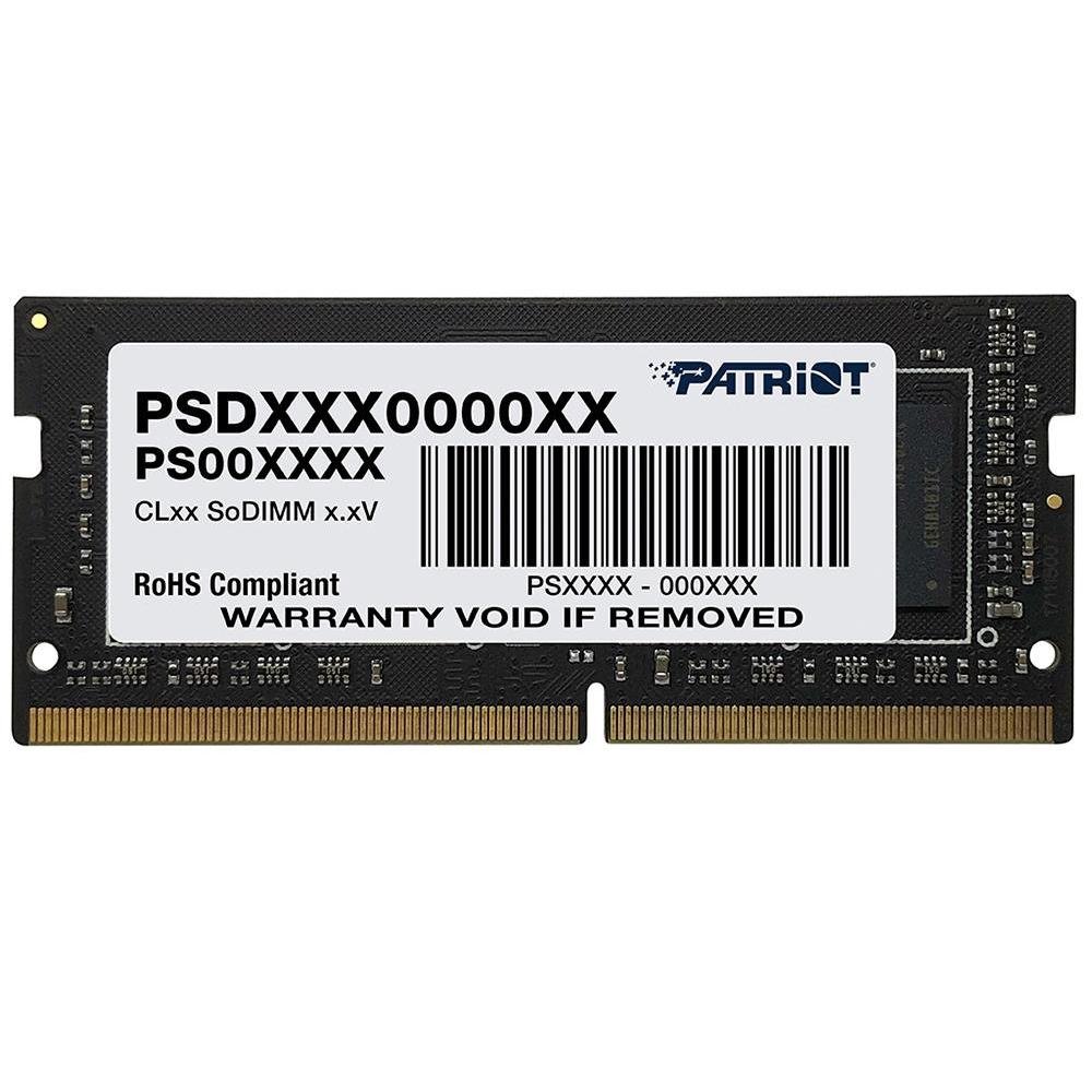 Memoria Patriot 4gb Ddr4 2666mhz 1.2v Signature - Notebook- Psd44g266681s