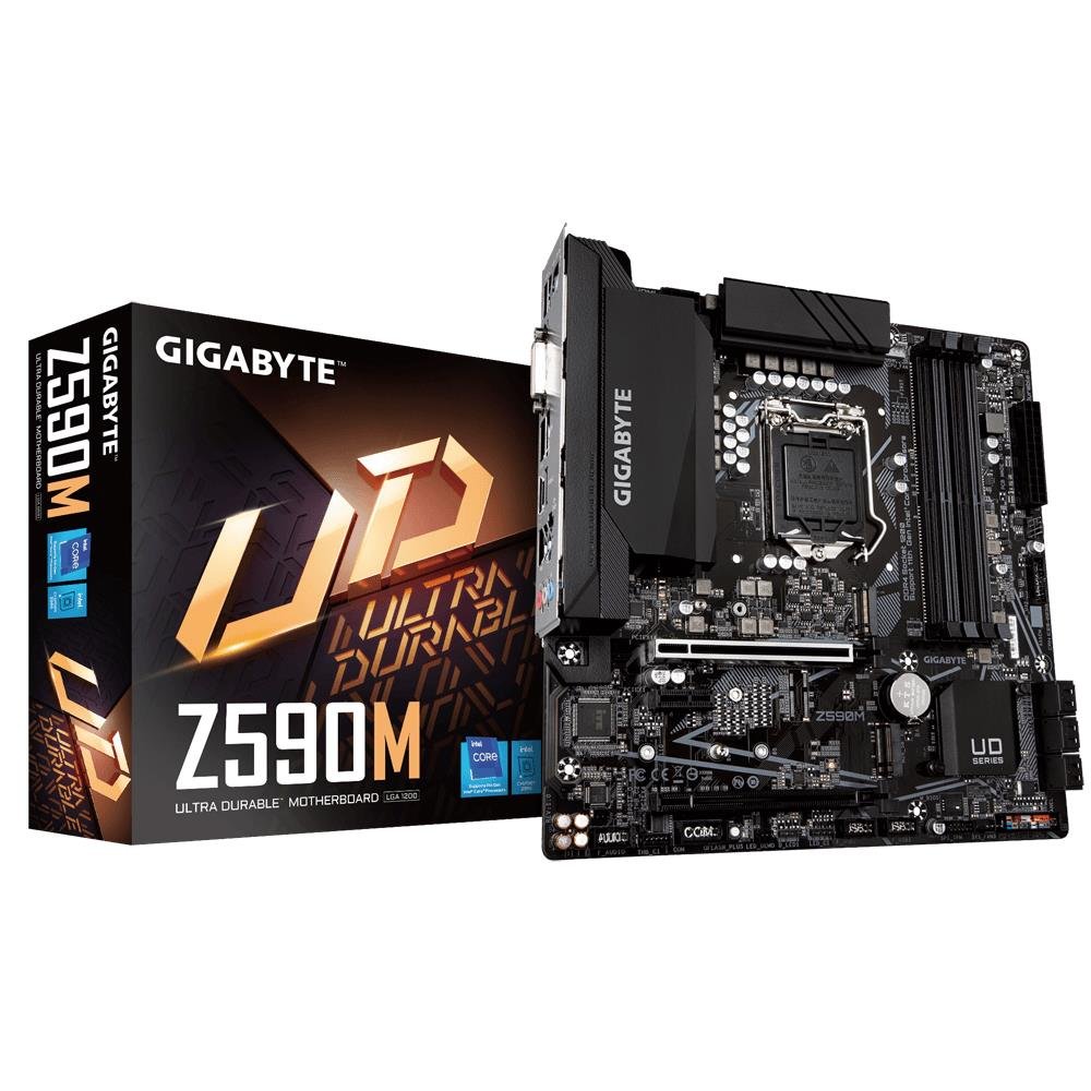 Placa Mae (intel) Gigabyte Z590m Ddr4 Lga 1200 10° E 11° Geracao