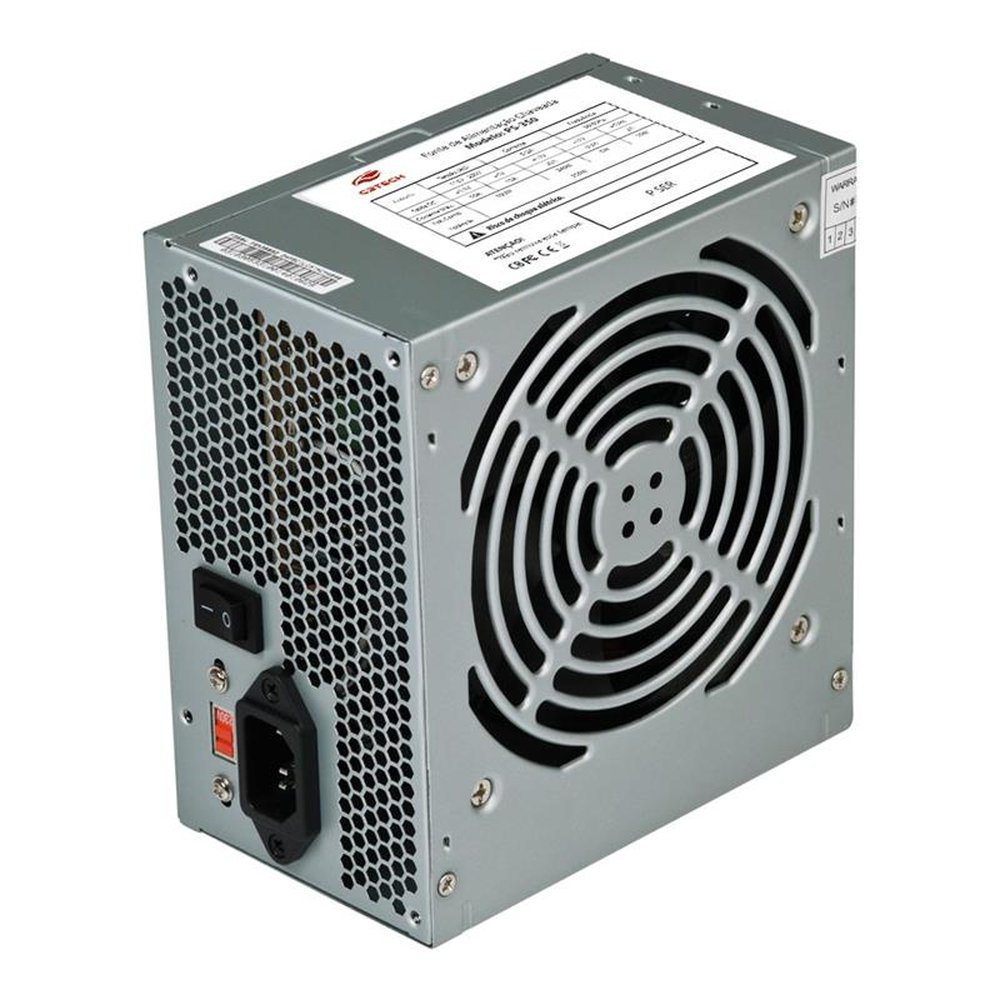 Fonte De Alimentacao C3tech Atx 350w Ps-350 S/cabo