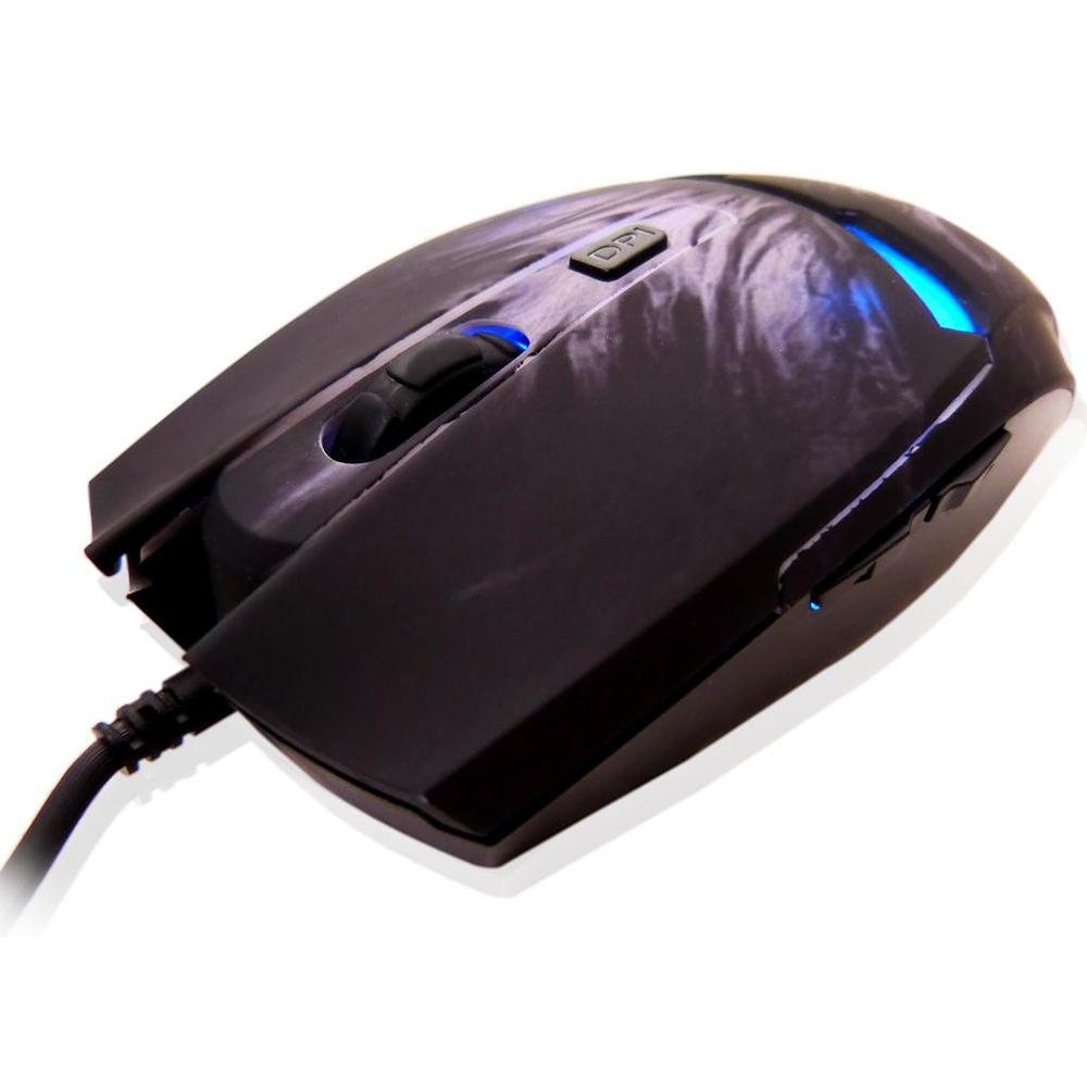 Mouse Gamer G-fire Mog014lglb Usb Pto Dpi 800/1200/1600/2800 Dpi