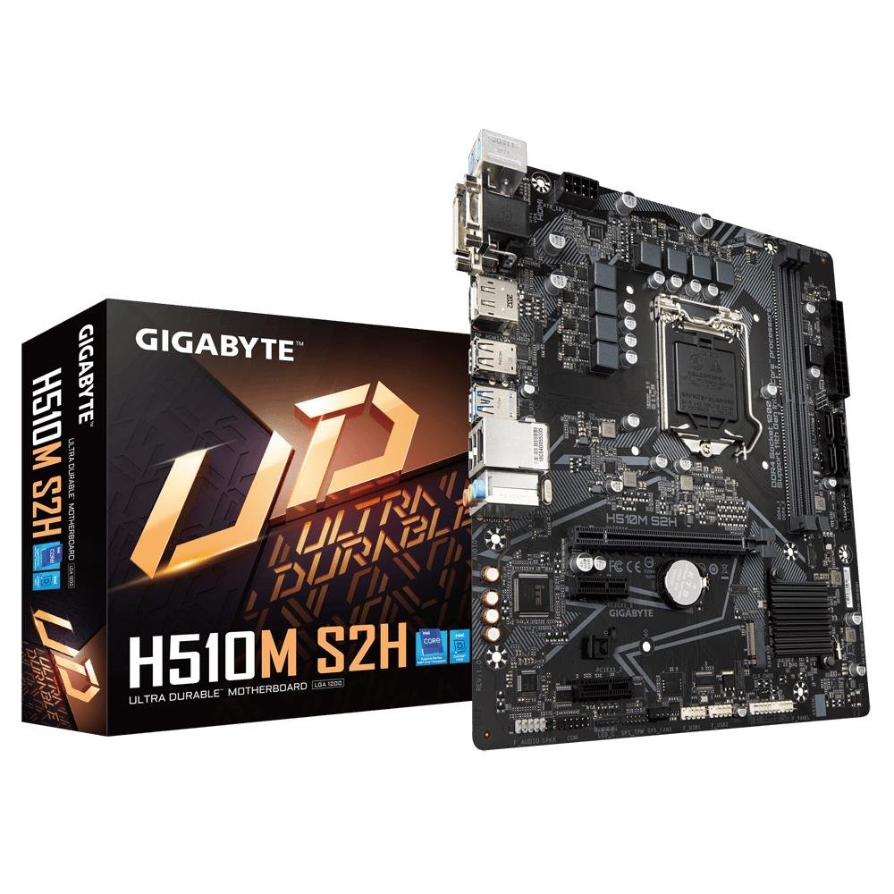 Placa Mae (intel) Gigabyte H510m S2h Ddr4 Lga 1200 10° E 11° Geracao