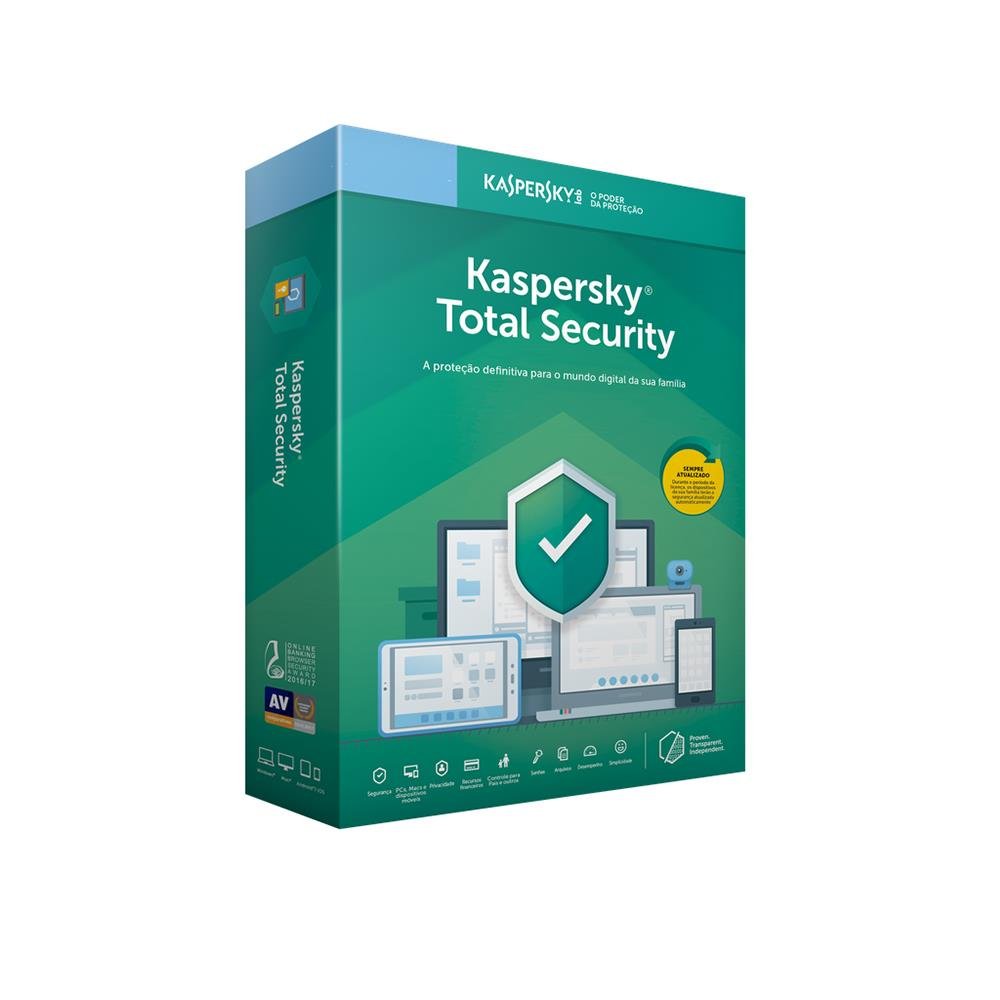 Licenca Kaspersky Total Security 10 Dispositivos