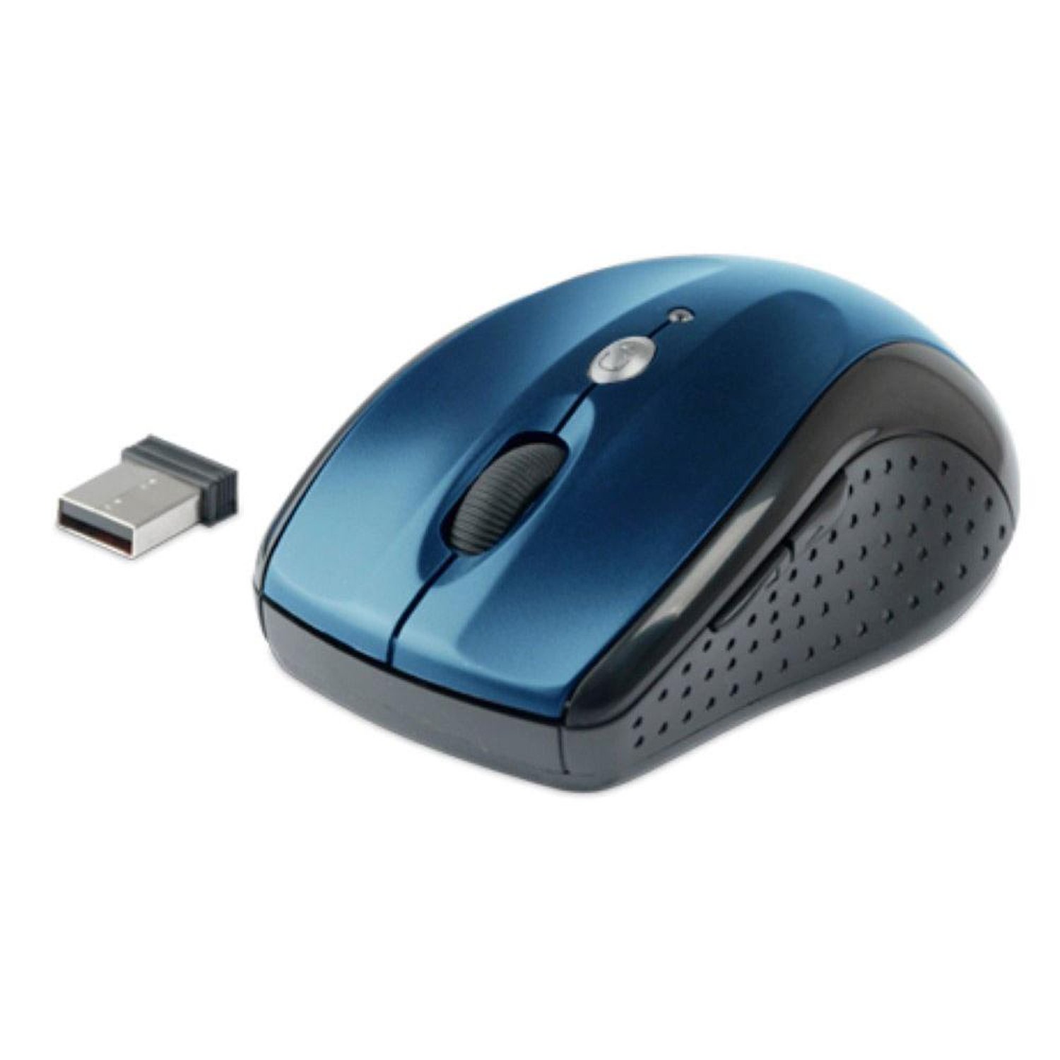 Mouse c3tech mw-012bl v2 sem fio nano receptor azul