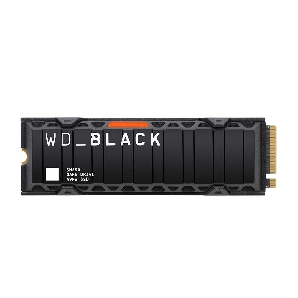 Ssd m.2 2280 wd sn850 black 500gb pcie gen4 nvme - wds500g1x0e