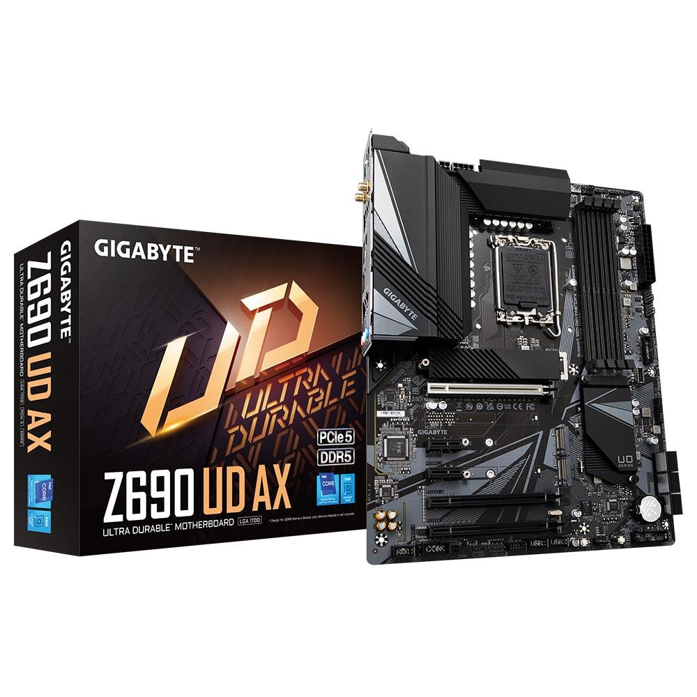 Placa Mae (intel) Gigabyte Z690 Ud Ax Ddr5 Lga1700 Wifi 12° Geracao