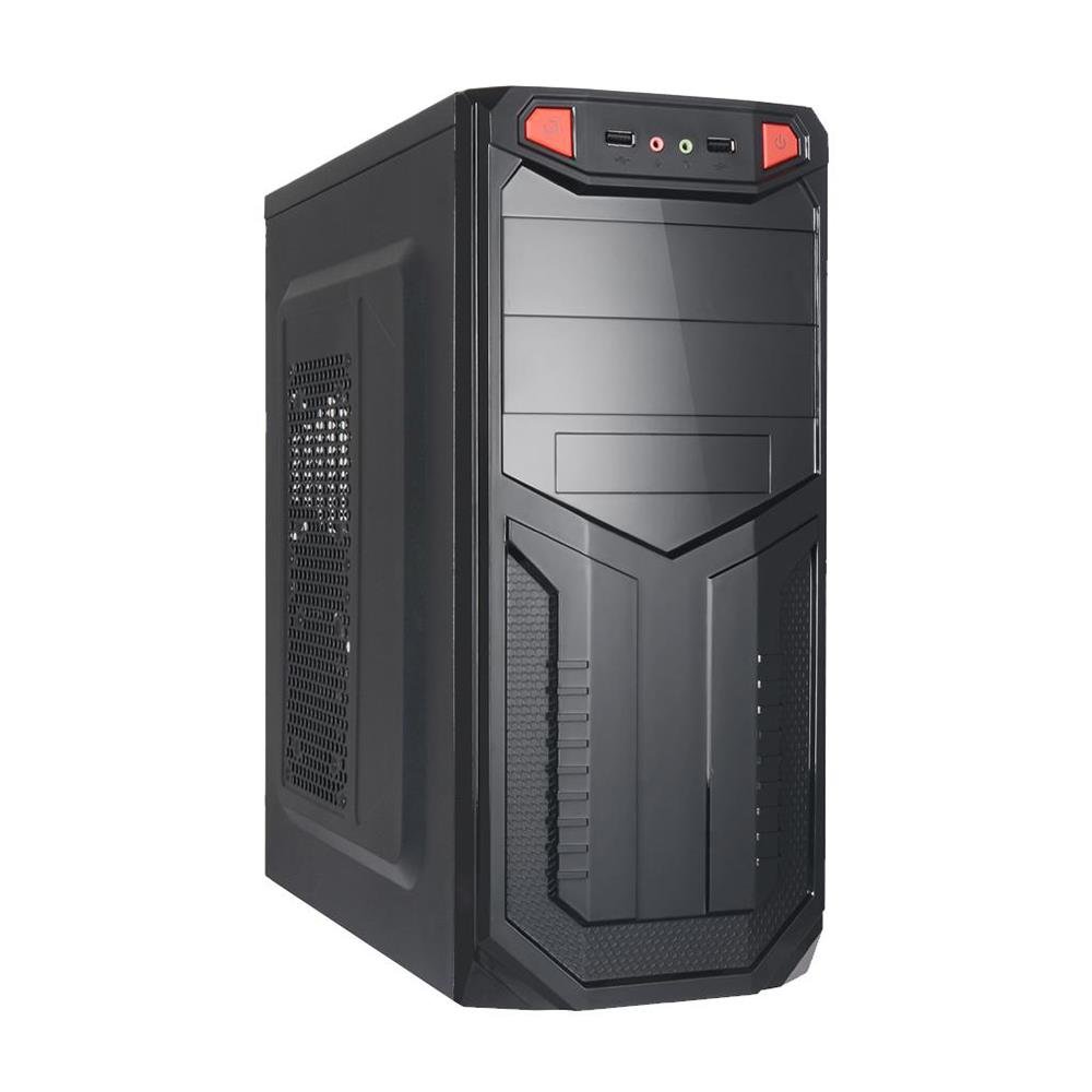 Gabinete Pixxo Atx C/ Fonte 200w E Cabo Preto - Cg3127