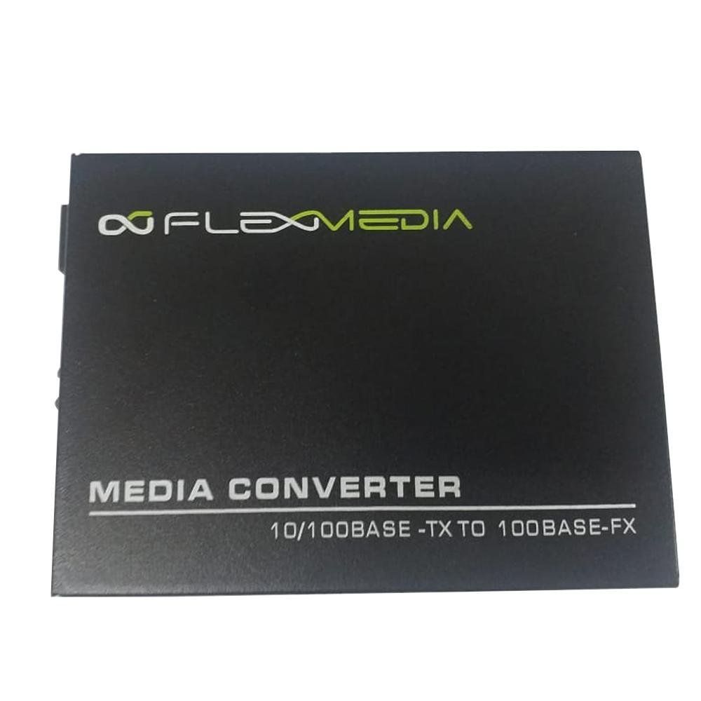 Conversor 10/100m Monomodo Sm 20km 1 Fibra Sc - Mcfo-ca