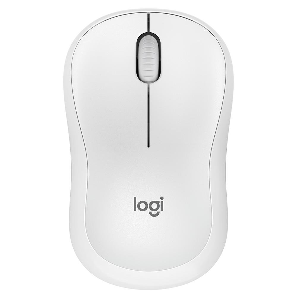 Mouse Logitech Sem Fio M220 Silent Branco - 910-006125