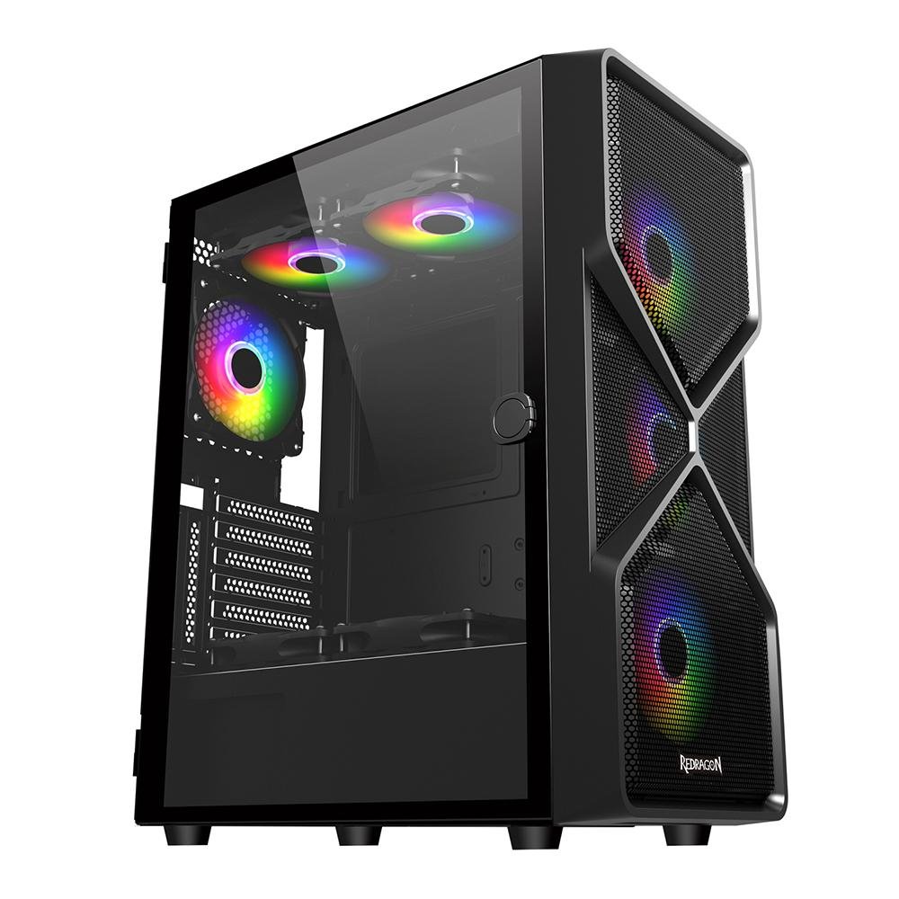 Gabinete Gamer Redragon Superion Gc-mb211 Preto