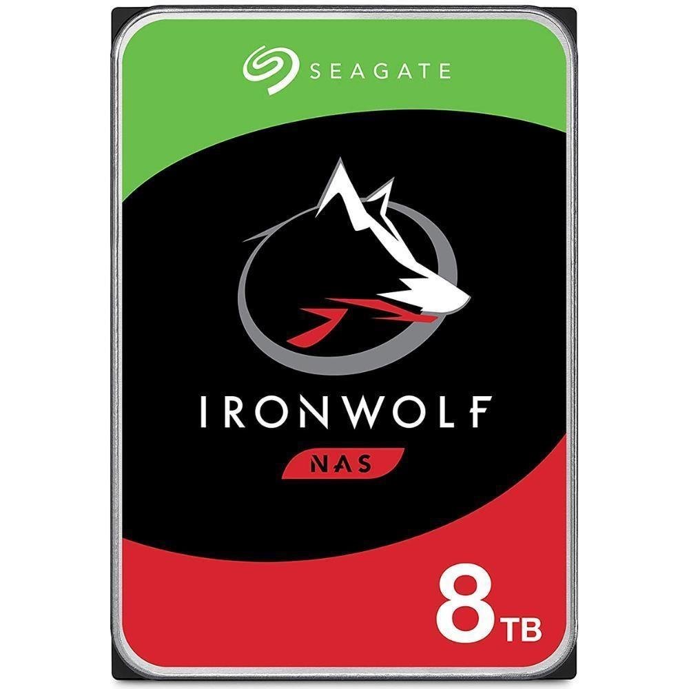 HD Seagate IronWolf NAS 8TB 3.5 Sata ST8000VN004