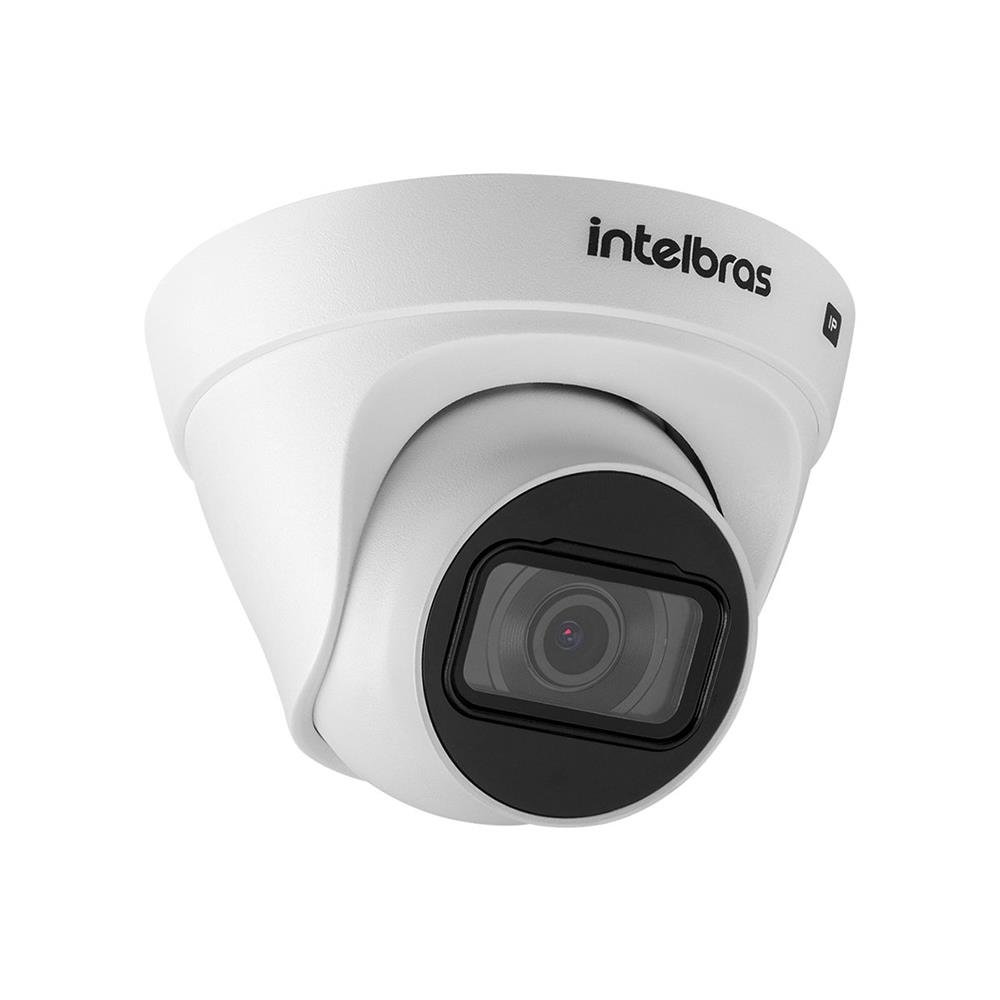 Camera Ip 2mp Dome 2.8mm Metalica E Plastica Ir30m Poe Roi Ip67 H.265 Dwdr 3d Dnr Dual Stream Vip 1230 D G2 Intelbras