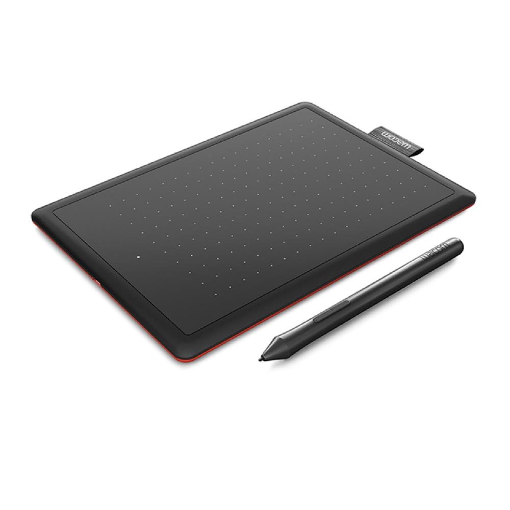 Mesa Digitalizadora Wacom One Pequena CTL-472 Vermelho e Preto
