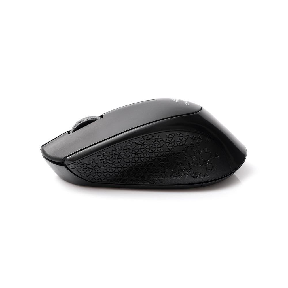Mouse Sem Fio C3 Tech M-W50BK Ergonomico 1600DPI Preto