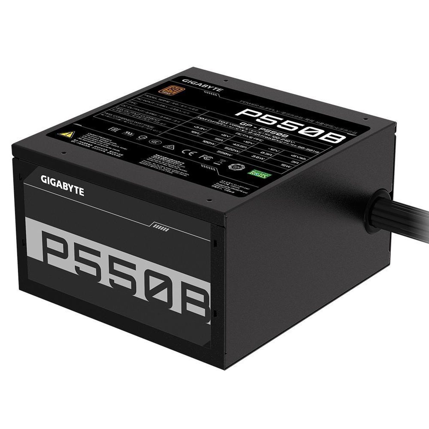 Fonte Gigabyte Gp-P550b 550W 80 Plus Bronze