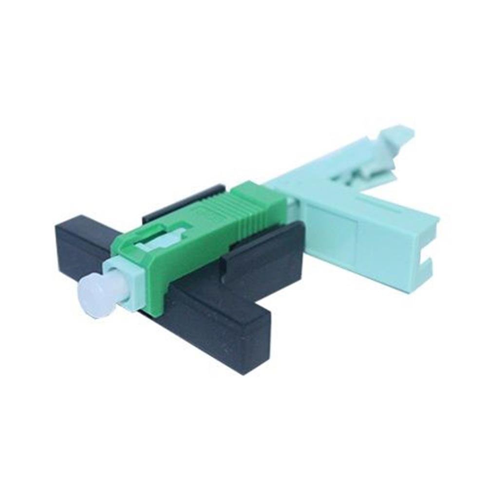 Conector fast sc/apc-sm q4 kit com 10 unidades