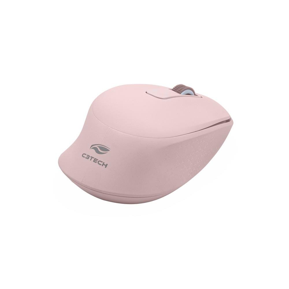 Mouse sem Fio Dual Mode M-Bt200pk Rose C3Tech