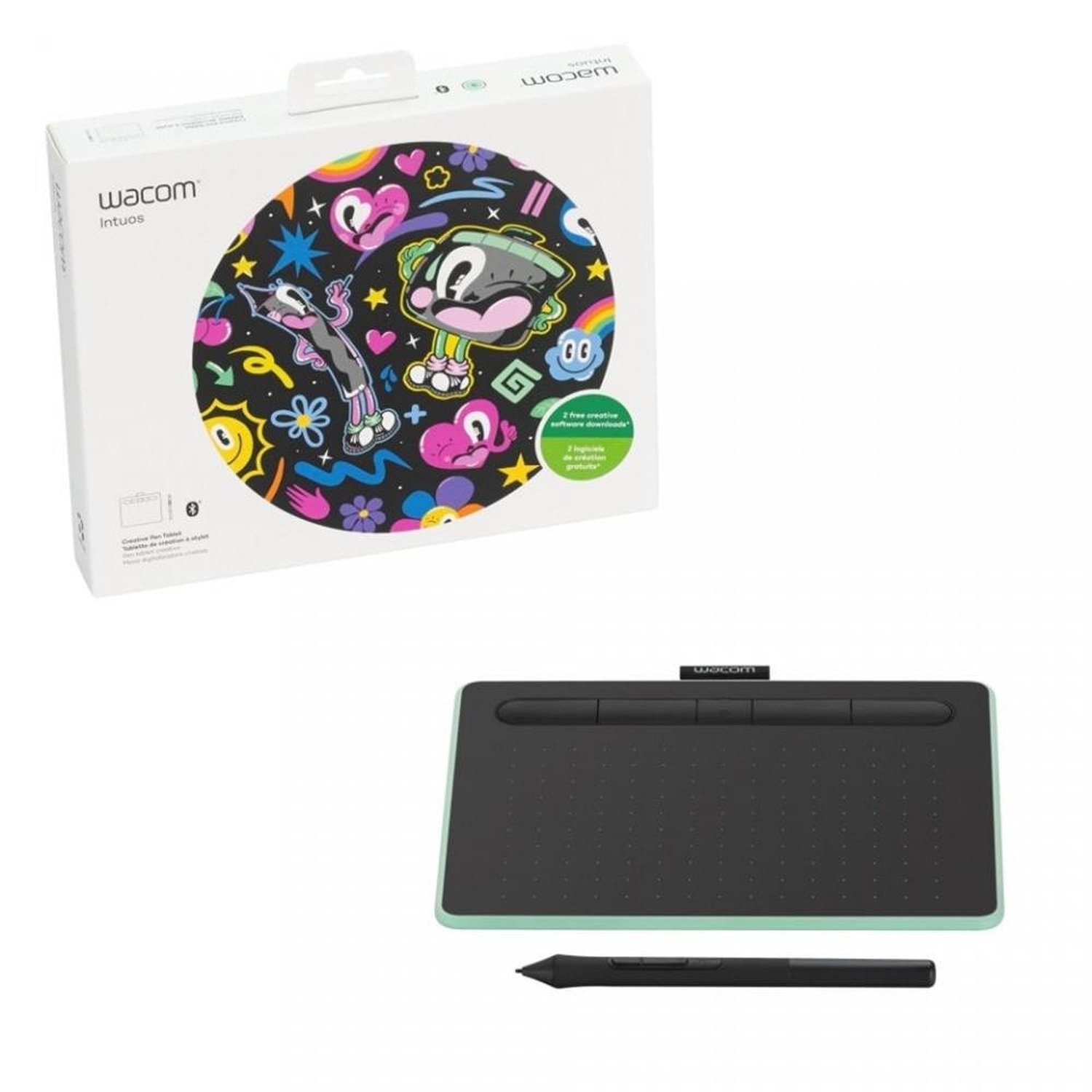 Mesa Digitalizadora Wacom Intuos Pequena Ctl-4100Wle0 Blue