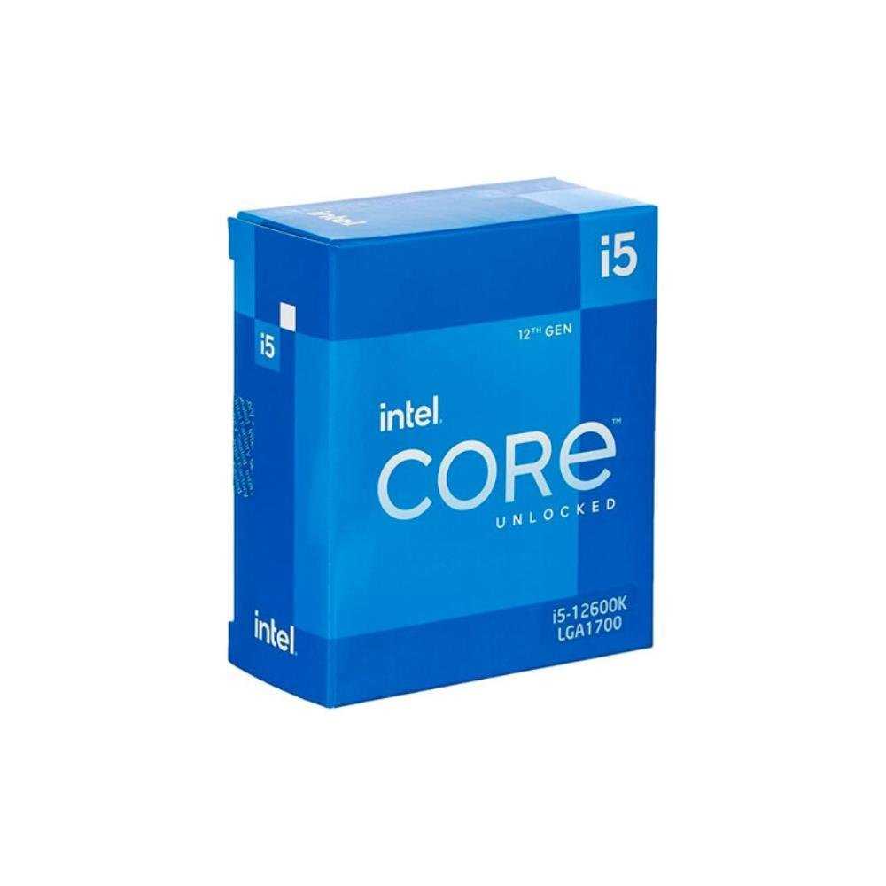Processador Intel Core i5-12600K Box ¿ LGA 1700, 10 Cores (6P+4E), 16 Threads, até 4.9GHz, 20MB Cache, Desbloqueado