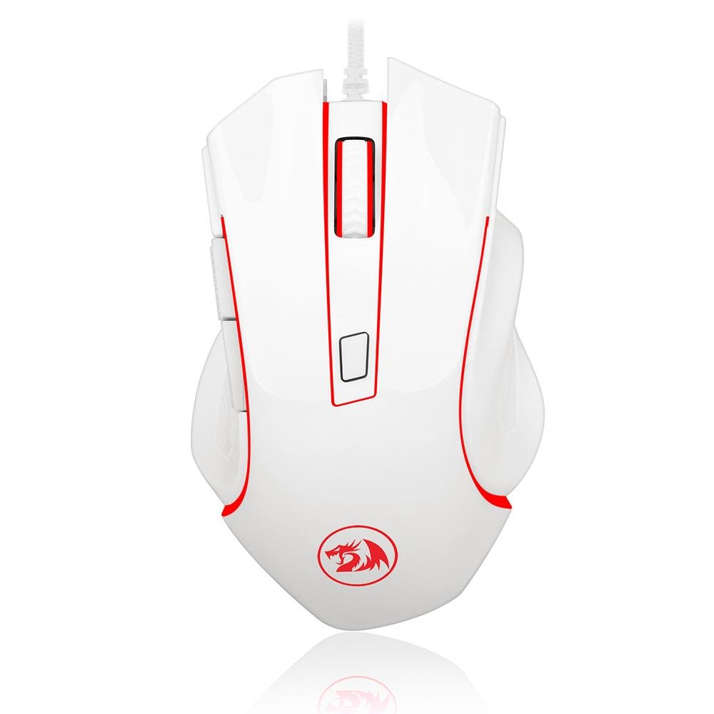 Mouse Gamer Redragon Nothosaur Branco - M606w