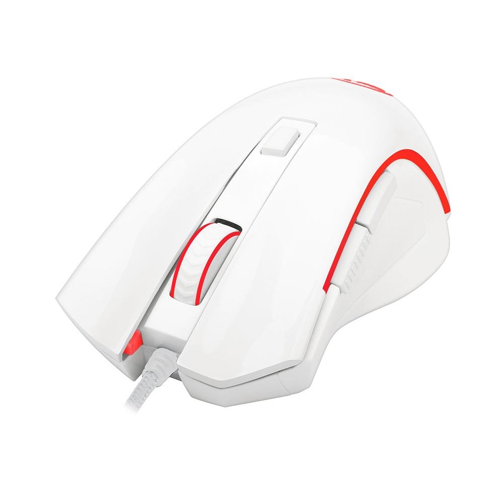 Mouse Gamer Redragon Nothosaur Branco - M606w