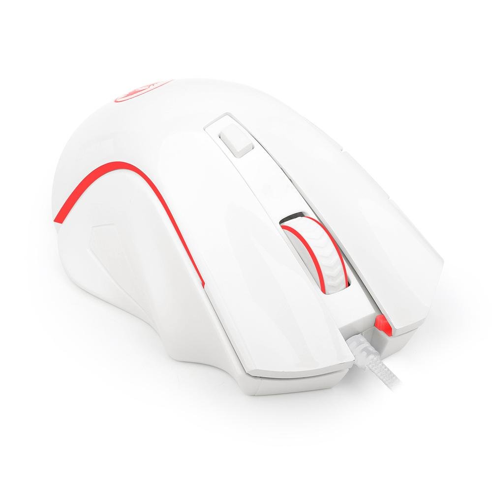 Mouse Gamer Redragon Nothosaur Branco - M606w