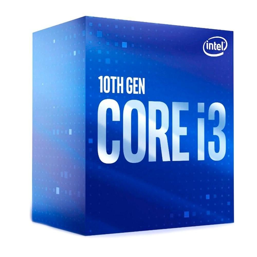 Processador Intel Core I3-10100 3.6ghz (4.30ghz Turbo), 4-core, 8-threads, 6mb Cache, Lga1200 - Bx8070110100