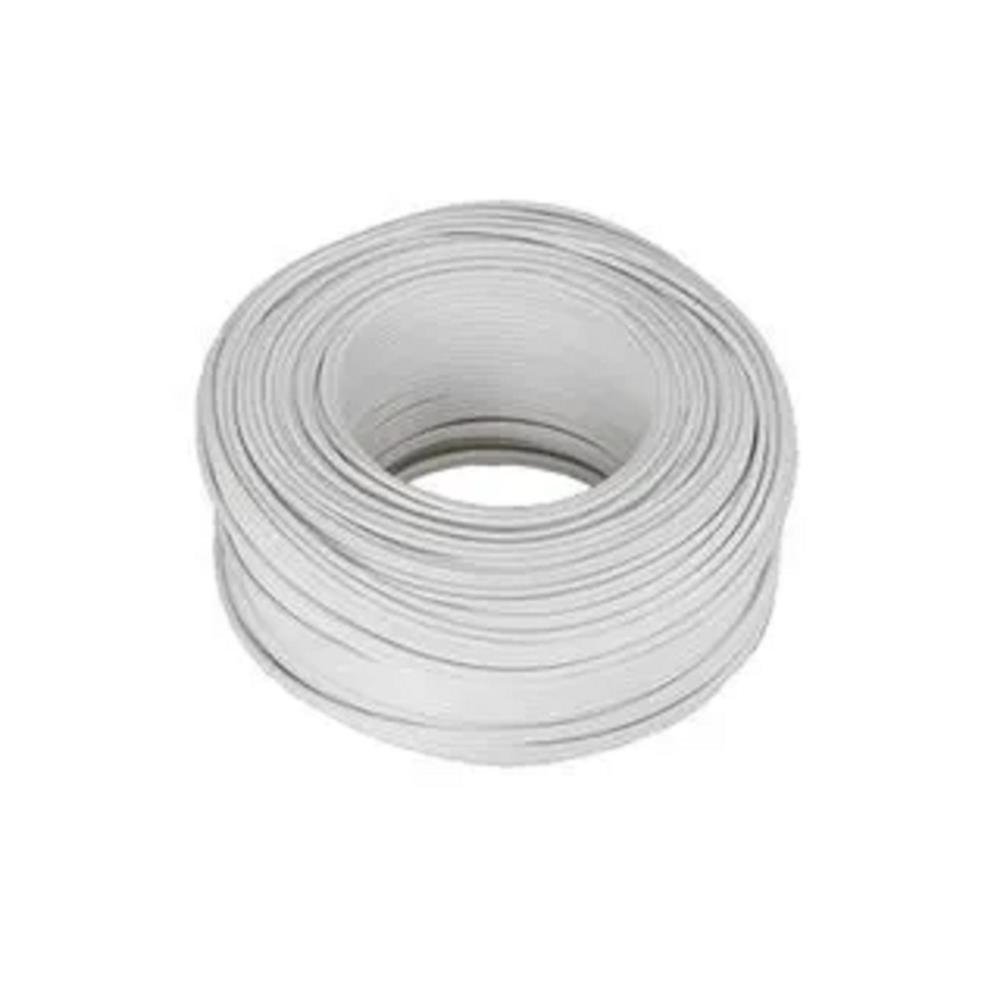 Cabo Par Trançado para Alarme 0,51mm Branco 300 metros Giga - SE321