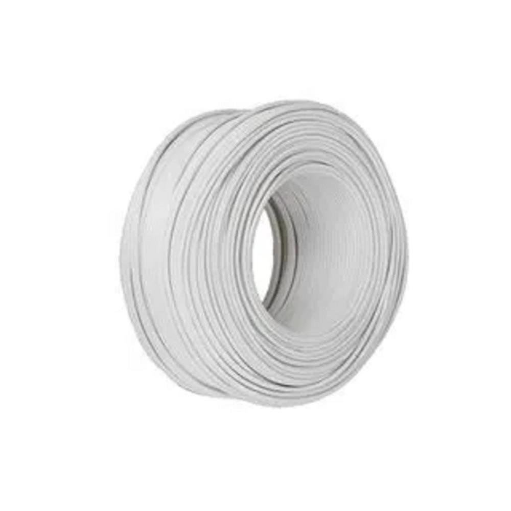 Cabo Par Trançado para Alarme 0,51mm Branco 300 metros Giga - SE321