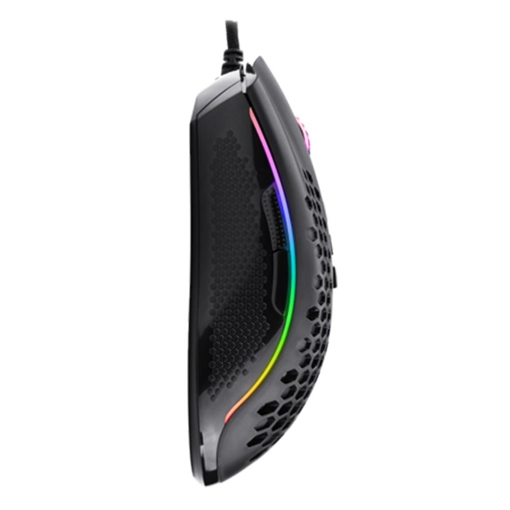 Mouse Gamer Redragon M808-rgb Storm Preto Rgb
