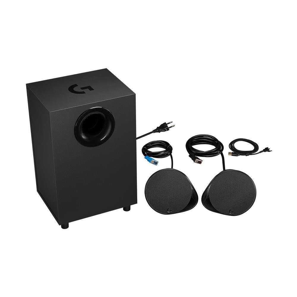 Caixa de Som Subwoofer 2.1 Logitech Gamer G560 120rms Bluetooth Preto - 980-001310
